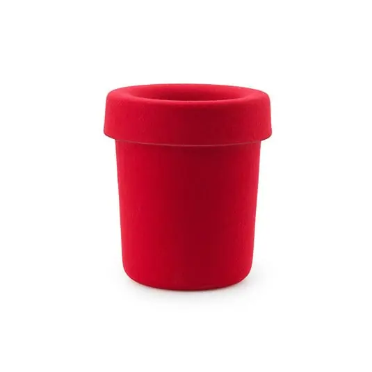 Envío Internacional Papelera Hide, rojo claro, altura 36 cm - Normann Copenhagen