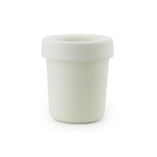 Popular Papelera Hide, color crema, altura 36 cm - Normann Copenhagen