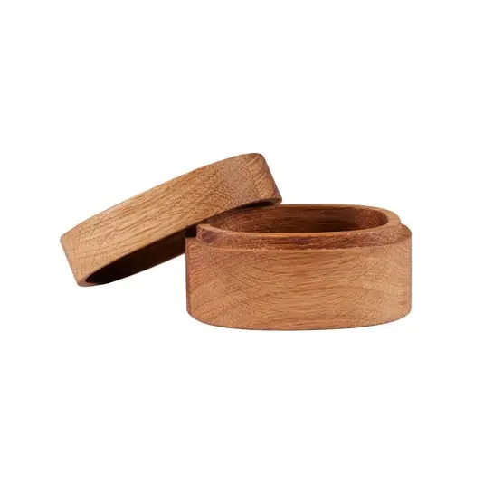 Promoción Exclusiva Caja Superellipse, longitud 12 cm, roble FSC - Piet Hein
