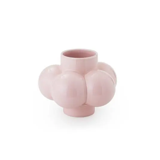 Última Versión Jarrón decorativo B4 Bubbles, rosa, altura 17 cm, cerámica - Normann Copenhagen
