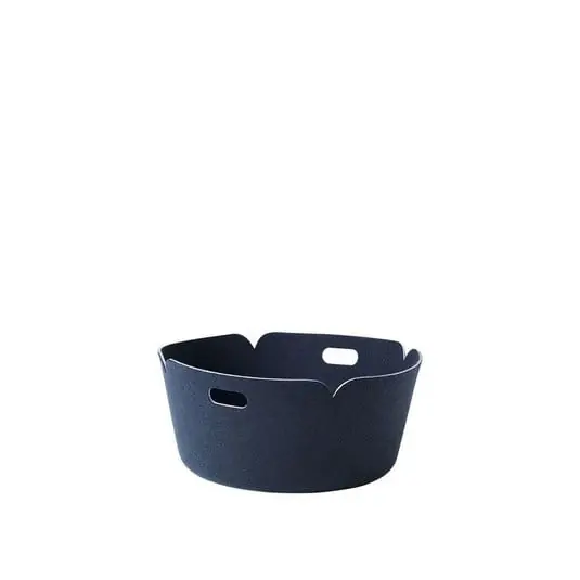 Restore Round Cesta Midnight Blue - Muuto Ordenar Ahora Mismo