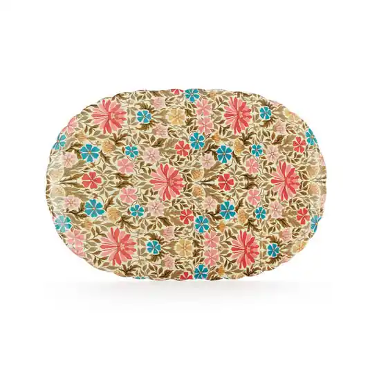 Ordena Ya Bandeja Jellies Family, estampado floral/rosa, polímero - Kartell