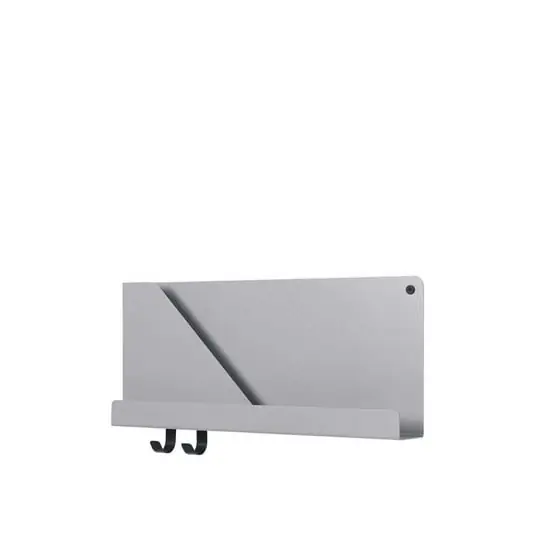 Máxima Calidad Folded Shelves 51x22 Grey - Muuto