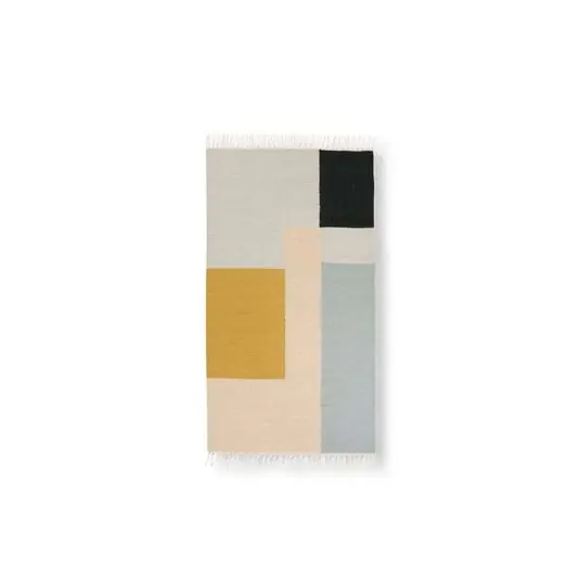 Original Kelim Alfombra Small Squares - Ferm Living