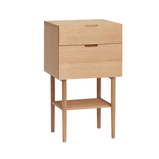 A Buen Precio Acorn Mesilla de Noche Natur - Hübsch