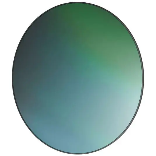 Mirror Espejo Round Green - Fritz Hansen Lujoso