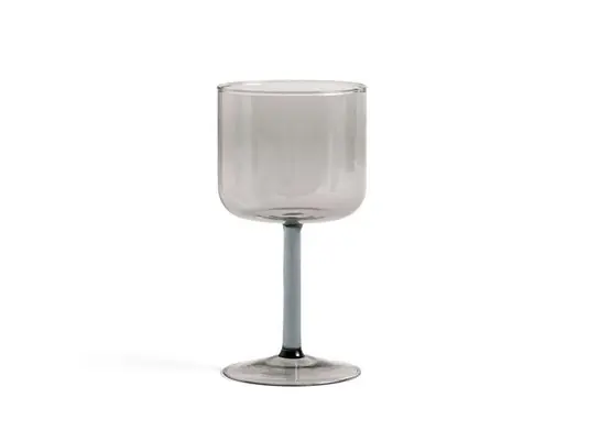 Marca Reconocida Tint Wine Glass Set of 2 Grey - HAY