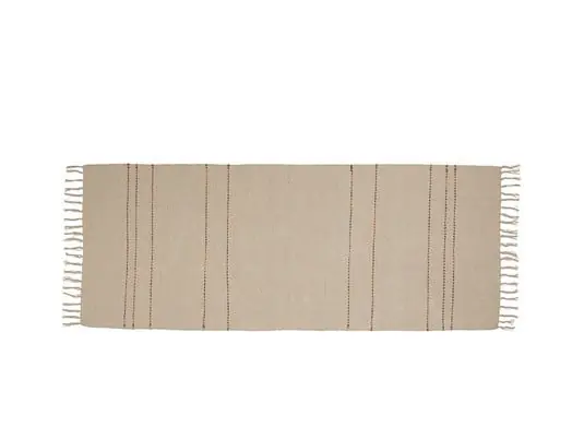 Económico Alba Runner Sand - Hübsch
