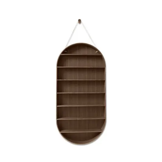 Certificado Oval Dorm estante Ahumado Roble - Ferm Living
