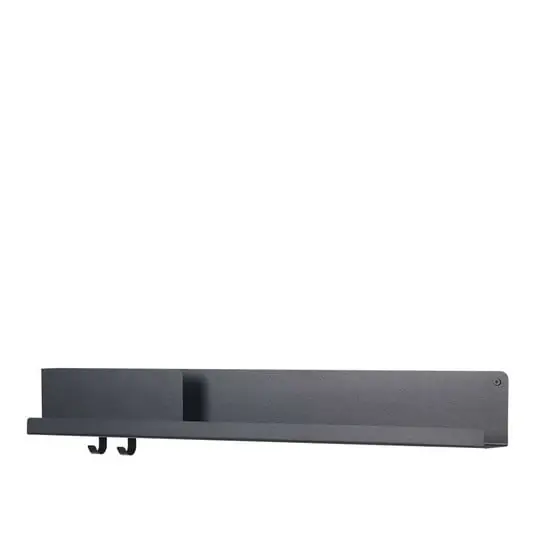 Folded Shelves 96x13 Black - Muuto Oferta Especial