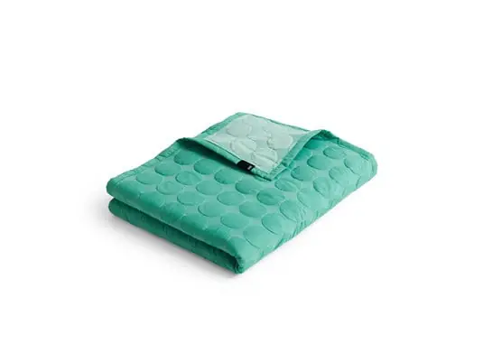 Mega Dot (Organic) Colcha 235x245 Sea Green - Hay Auténtico