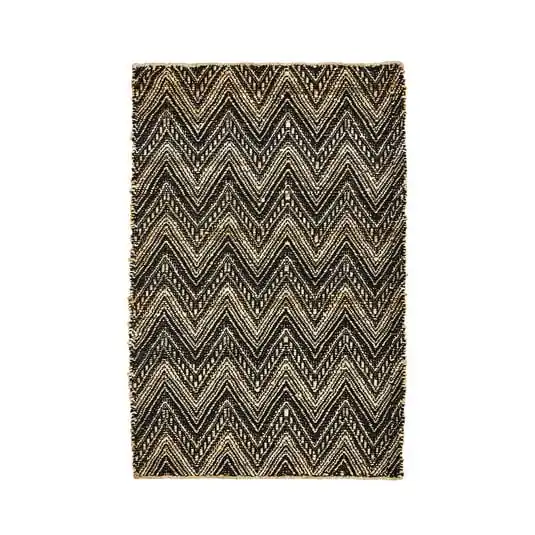 Precio Económico Monta Alfombra Negro/Natural - House Doctor