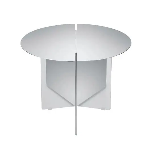 Oru Mesa Auxiliares M Polished Stainless Steel - Blomus Precio De Fábrica