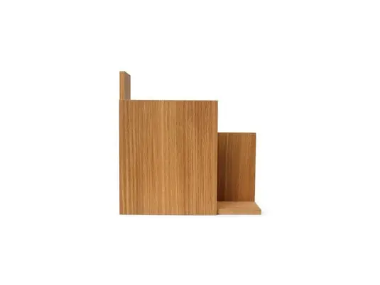 Stagger Estante Square Oiled Oak - Ferm Living De Moda