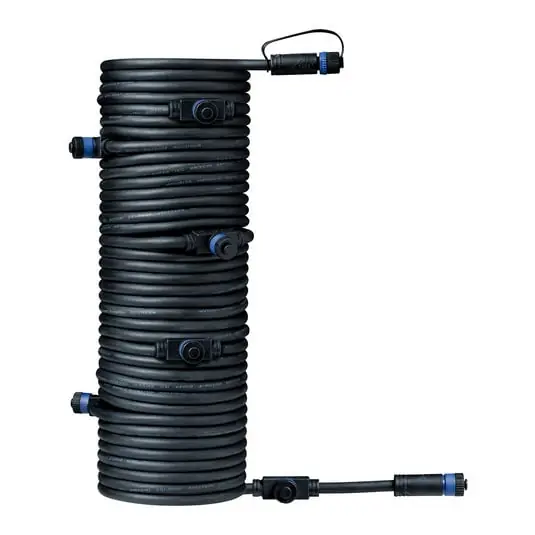 Plug & Shine 93931 Cable 15 m, 1 entrada/7 salidas - Paulmann Ordenar Ahora Mismo