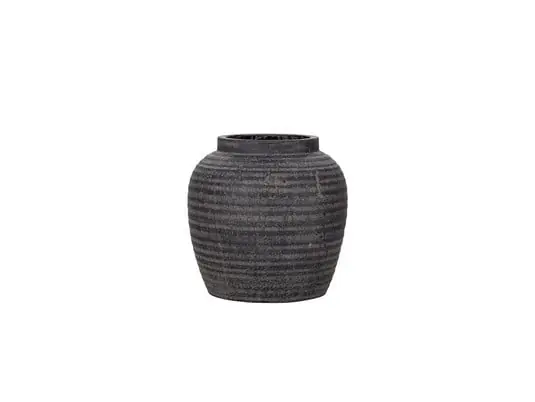 Marca Reconocida Hafa Maceta H31,5 Grey/Brown - House Doctor