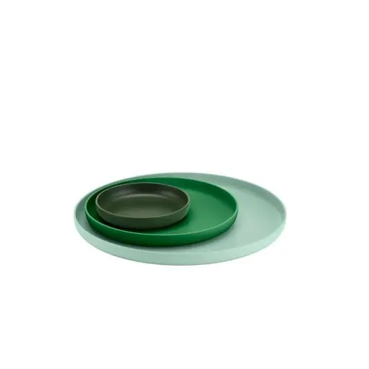 Favorito De Clientes Trays Bandeja set of 3 Green - Vitra