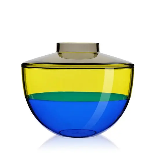 Shibuya Vase Grey/Yellow/Blue - Kartell Oferta Flash
