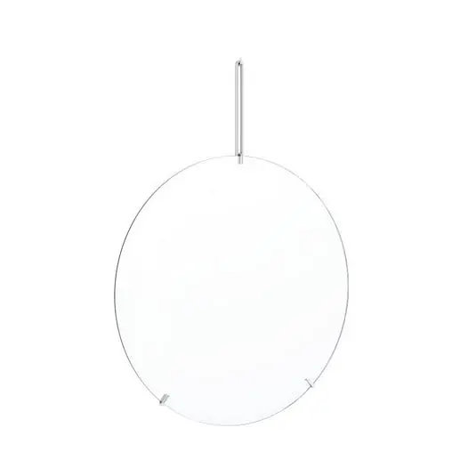 Barato Espejo de pared Ø70 Acero inoxidable - Moebe