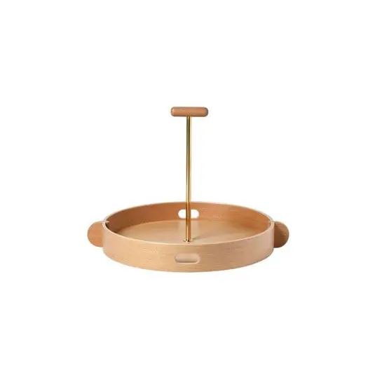 JH Bandeja Oregon Pine/Brass - Fritz Hansen Popular