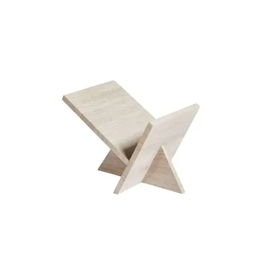 Mejor Calidad Mountain Magazine Holder Medium Grey Travertine - Woud