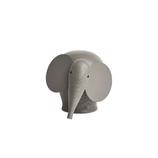 Nunu Elefante Mediano Gris Pardo - Woud Promoción