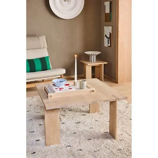 OY Square Mesa Large Nature - OYOY Living Design Hecho A Mano
