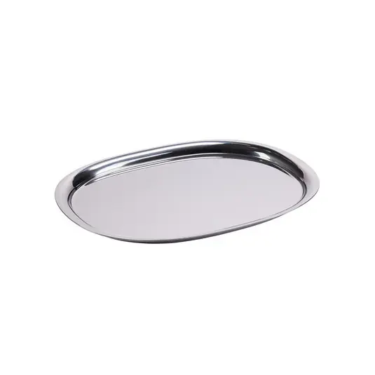 Bandeja Superellipse, 18 cm x 25 cm, acero inoxidable - Piet Hein Promoción Exclusiva