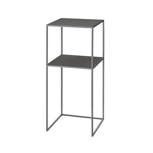 Tendencia Fera Mesa Auxiliares Steel Gray - Blomus