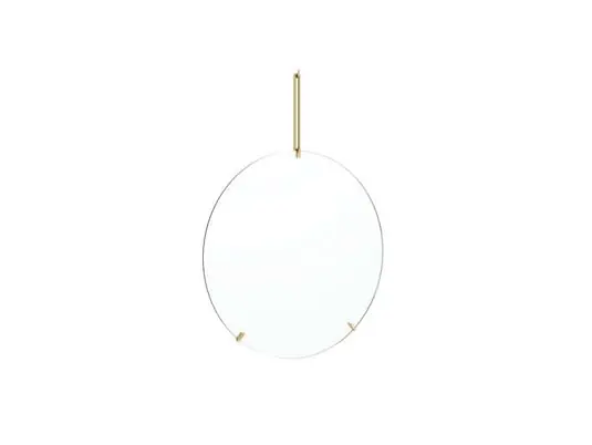 Wall Espejo Ø50 Brass - Moebe Gran Oferta