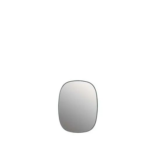 No Te Lo Pierdas Framed Espejo Small Oscuro Green/Clear - Muuto