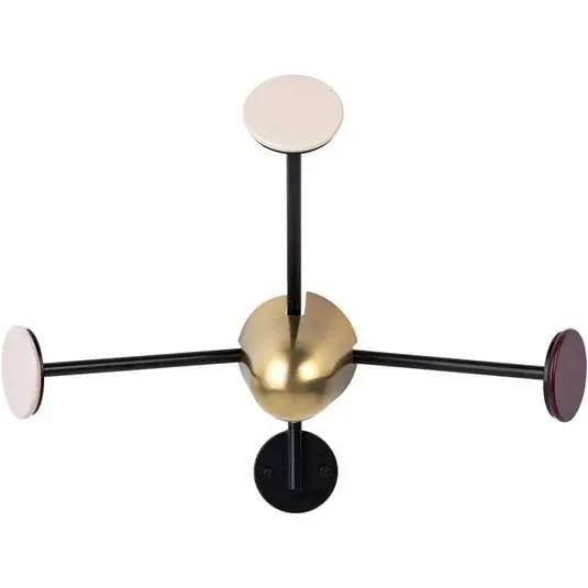 Imprescindible (Must-Have) Matégot Perchero de Pared Vintage Red - GUBI