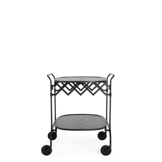 Gastone Carrito Black - Kartell Barato