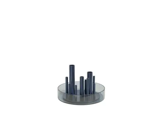 Más Vendido Ikeru Vase Low Dusk Blue - Fritz Hansen