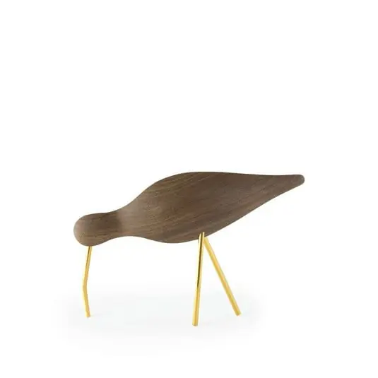 Escultura Shorebird Grande Nogal - Normann Copenhagen Oferta
