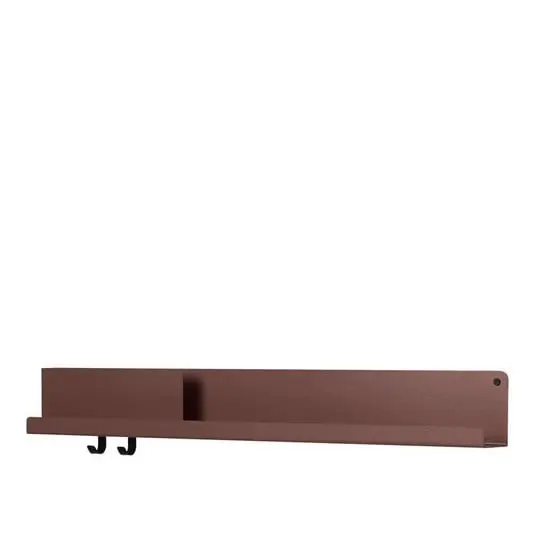 Oferta Folded Shelves 96x13 Deep Red - Muuto