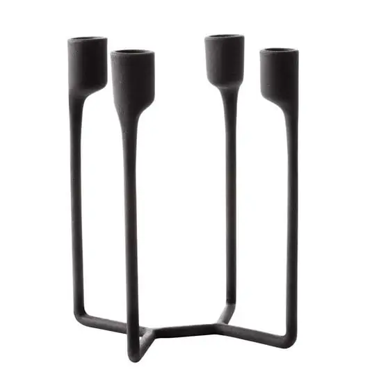 Heima 4-armed Portavelas Black - Normann Copenhagen Promoción