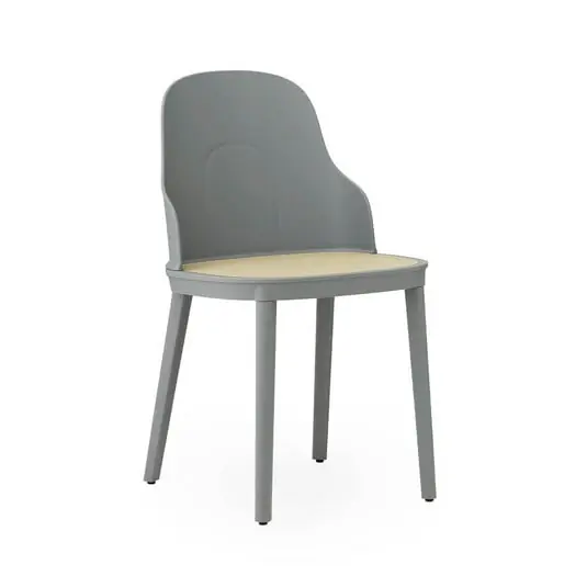 Allez Silla Molded Wicker/PP Grey - Normann Copenhagen Precio Bajo