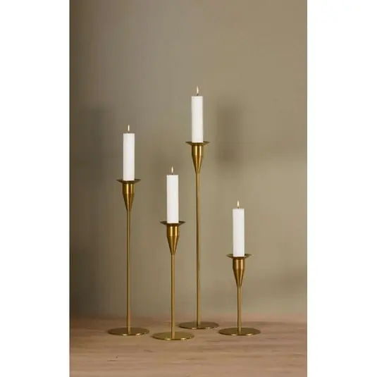 Venus Maxi Portavelas H47,5 Brass - Piet Hein Auténtico