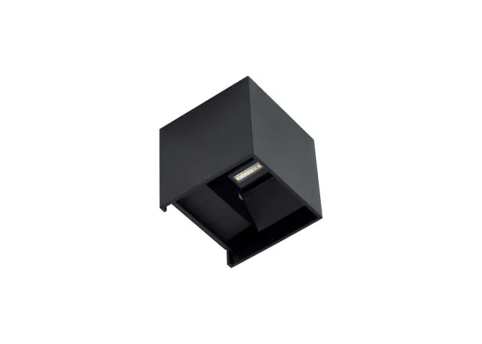 Venta Final Aplique LEK Negro 6,8W 2700K