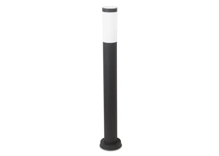 BALIZA IP55 KORAL 800mm E27 15W GRIS URBANO Alta Calidad