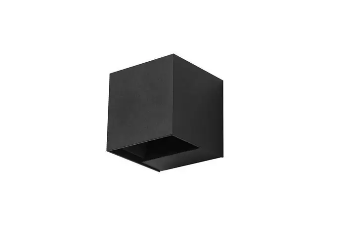 APLIQUE IP54 REX LED 6.6W BLANCO CÁLIDO 3000K ON-OFF GRIS URBANO 680 Garantía De Devolución De Dinero