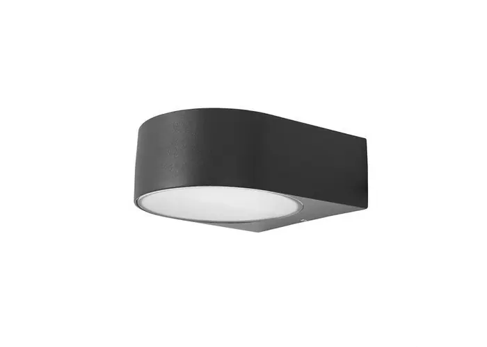 Alta Calidad APLIQUE IP44 MAYOR E27 15W GRIS URBANO