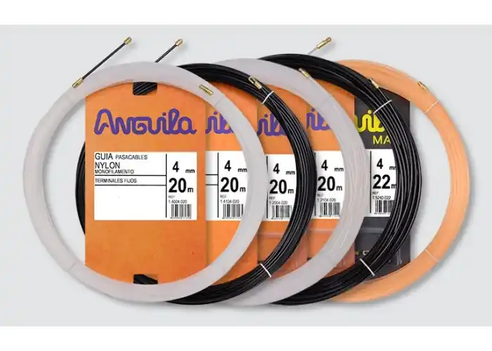 Rebajas Pasacables Fijo Flexible Nylon 3mm Natural 15m