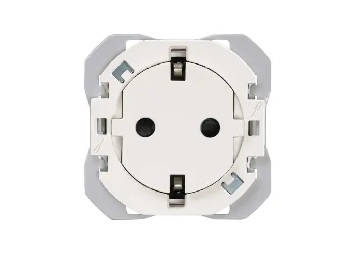 BASE DE ENCHUFE SIMON 270 CLEAN SCHUKO BLANCO Última Oportunidad